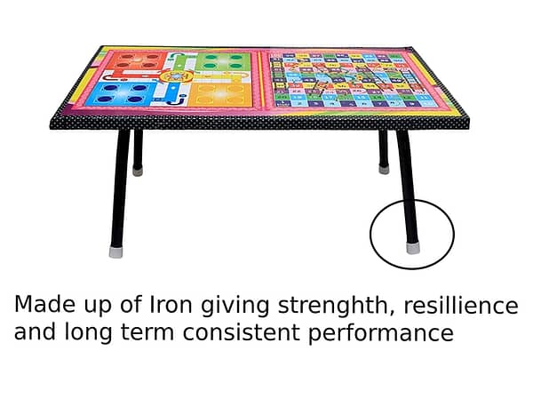 ludo table kids bed learning playing for kids home and office use side view